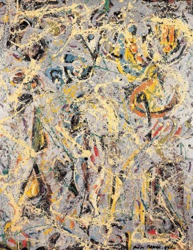 Galaxia Jackson Pollock Pinturas al óleo